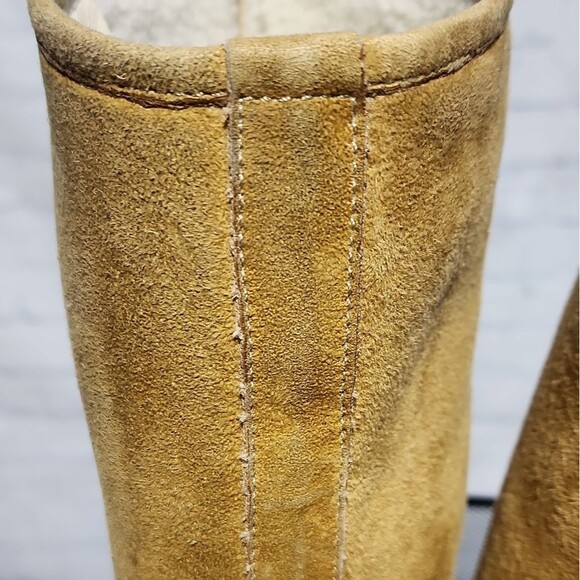Gucci Shearling Wedge Heel Boots 6.5 B - Picture 10 of 15